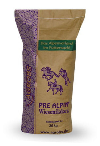 Pasza AGROBS PreAlpin WiesenFlakes 20kg siano