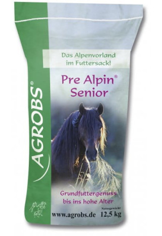 Pasza AGROBS PreAlpinSenior 12,5kg sieczka