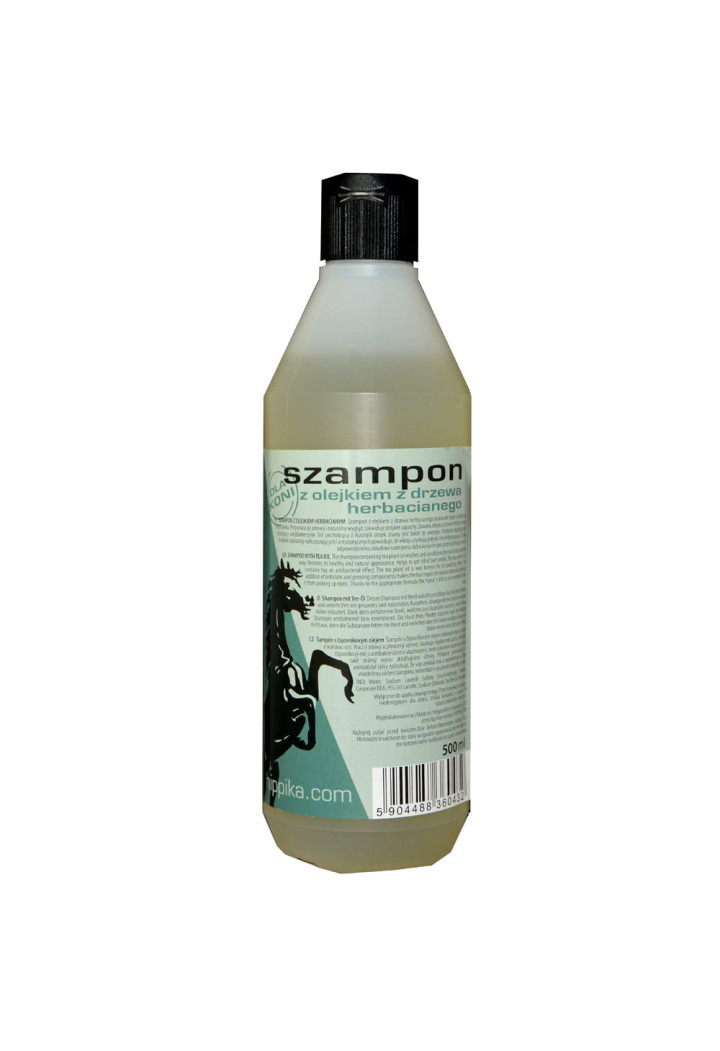 Szampon z olejkiem herbacianym HIPPIKA 500ml