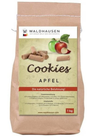 Przysmak dla koni WALDHAUSEN Cookies apple 1kg