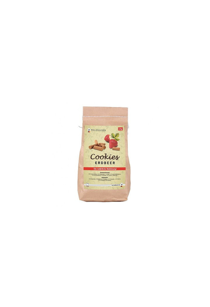 Przysmak dla koni WALDHAUSEN Cookies strawberry1kg