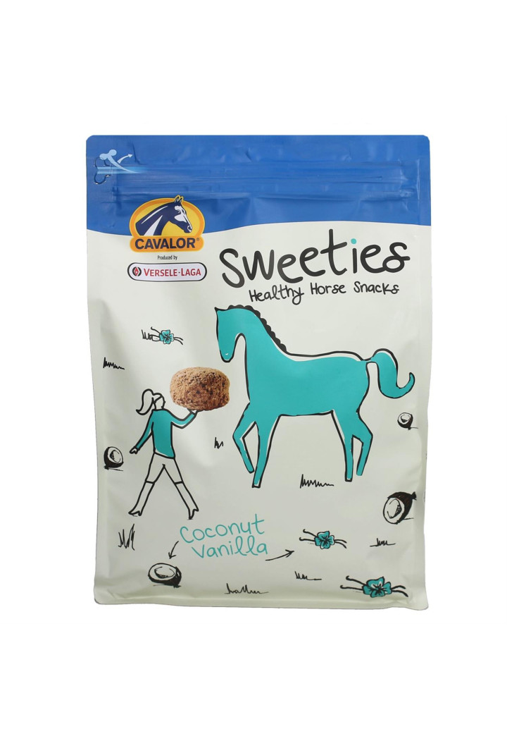 Przysmak dla koni CAVALOR 750g Sweeties kokos