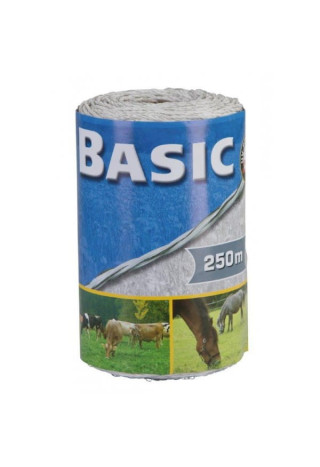 Plecionka ogrodzeniowa CORRAL Basic 250m white