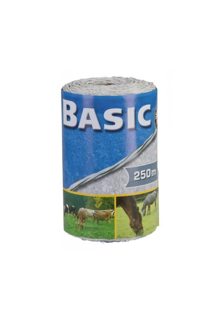 Plecionka ogrodzeniowa CORRAL Basic 250m white