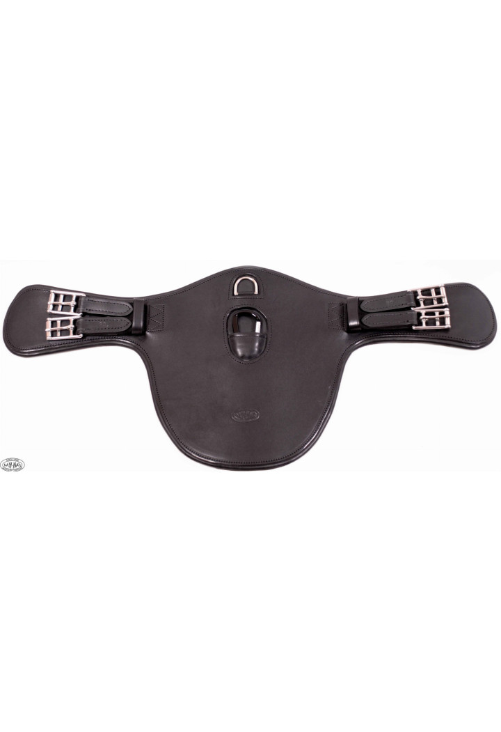 Popręg VSS skórzany DAW-MAG z fartuchem krótki