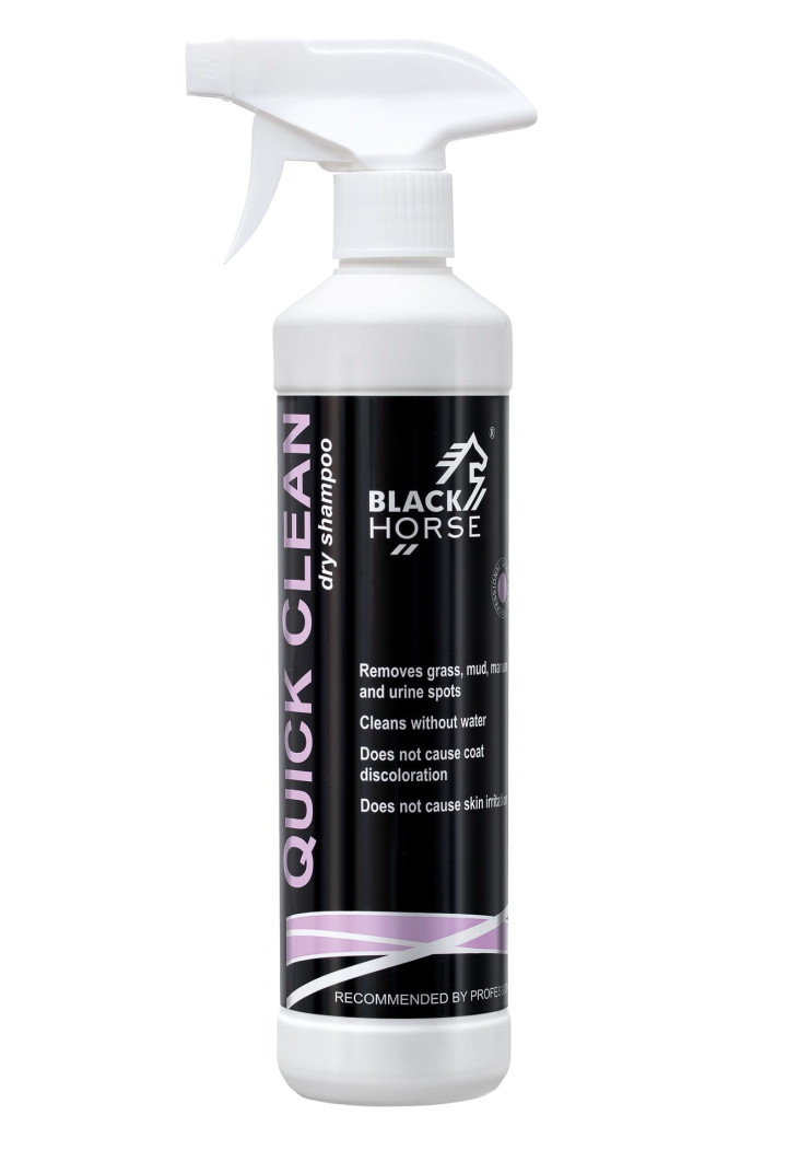 Suchy szampon BLACK HORSE Quick Clean 500ml