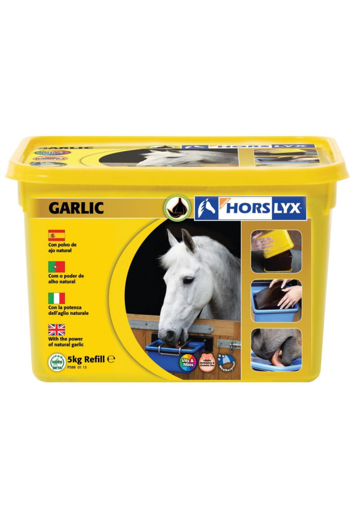 Lizawka HORSLYX witaminowa Garlic 5kg