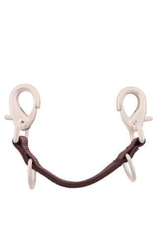 Łącznik do lonżowania PREMIERE z 2 kółkami 16cm