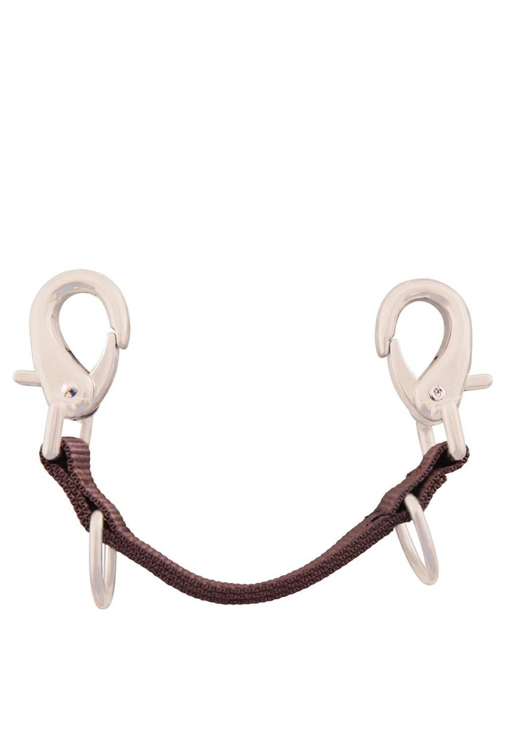 Łącznik do lonżowania PREMIERE z 2 kółkami 16cm