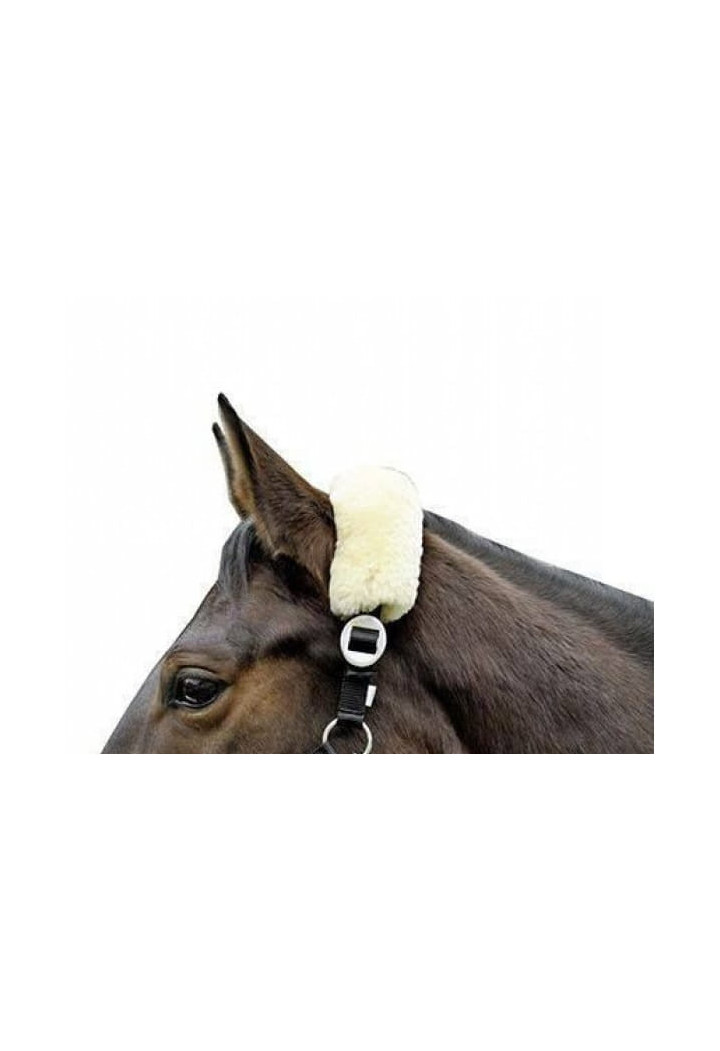 Nakładka na potylicę HKM Sheepskin