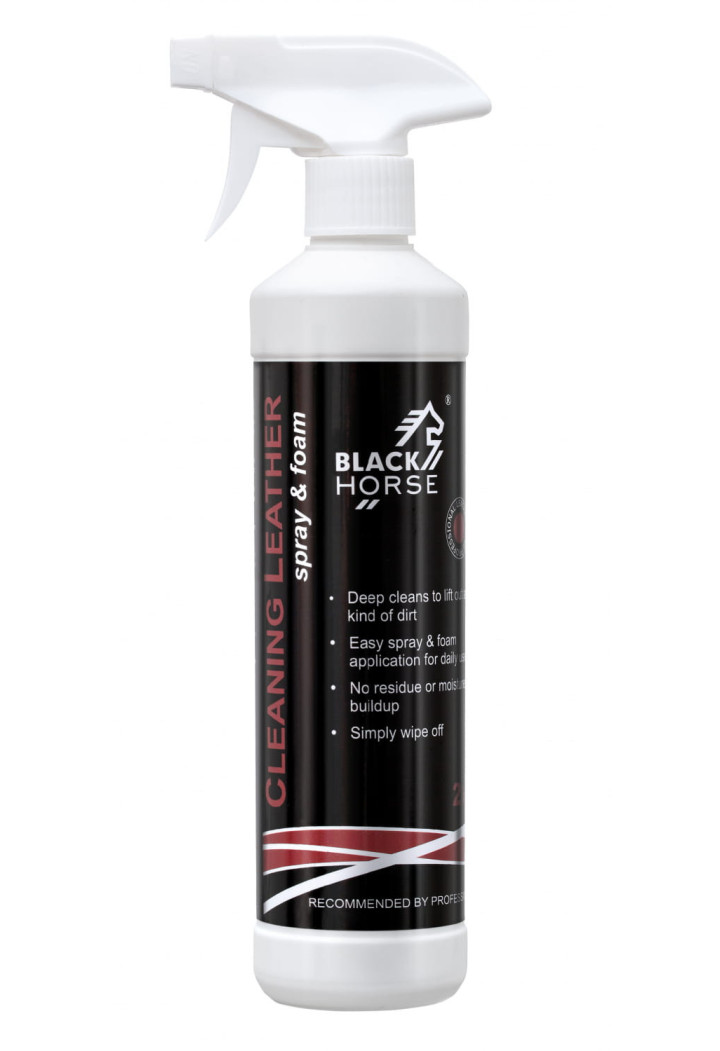 Pianka do skór BLACK HORSE CleaningLeather 500ml