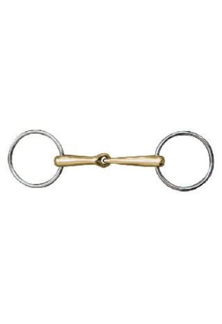 Wędzidło zwykłe HKM anatomiczne argentan