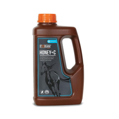 Preparat na drogi oddechowe FORAN Honey C 1l | Sklep jeździecki Horse Trade.pl