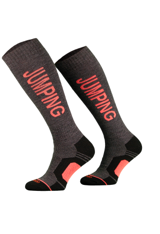 Skarpetki MONDO-CALZA Jumping wełniane zimowe