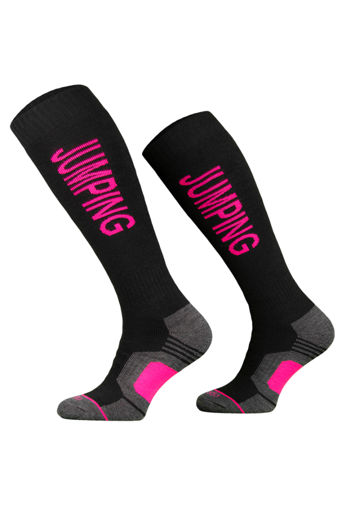 Skarpetki MONDO-CALZA Jumping wełniane zimowe