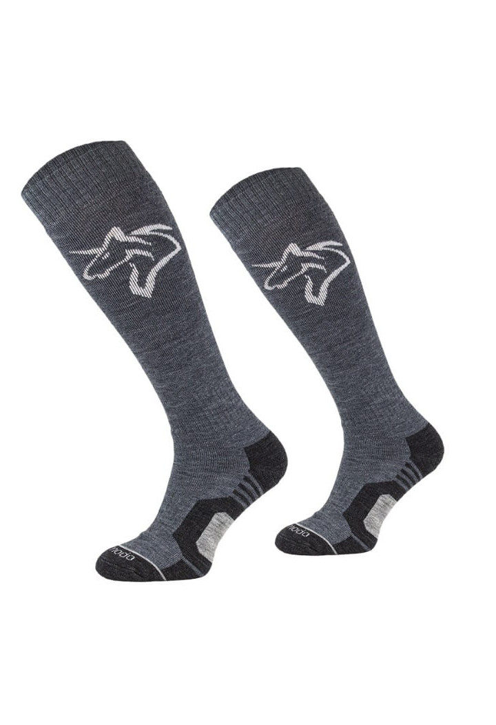 Skarpetki MONDO-CALZA Unicorn wełniane zimowe