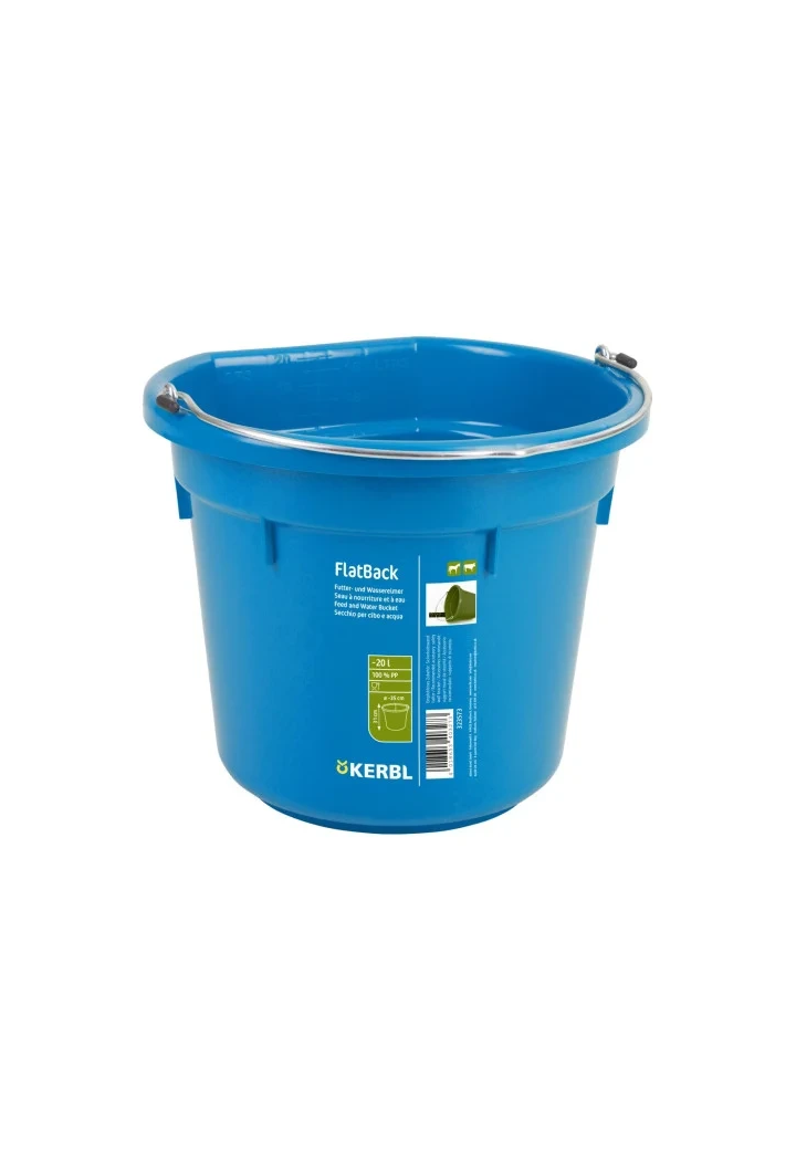 Wiadro KERBL FlatBack plastikowe 20l