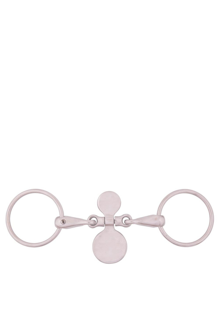 Wędzidło zwykłe BR z łopatką 18mm 2*łam