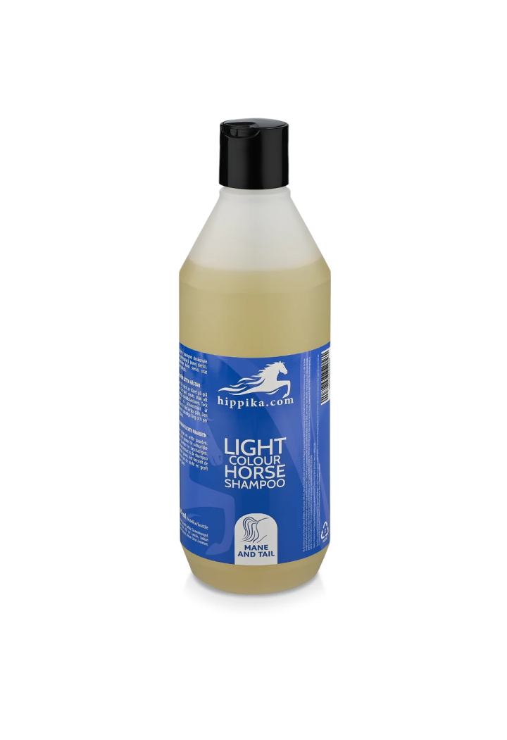 Szampon dla koni siwych HIPPIKA JasnaSierść 500ml