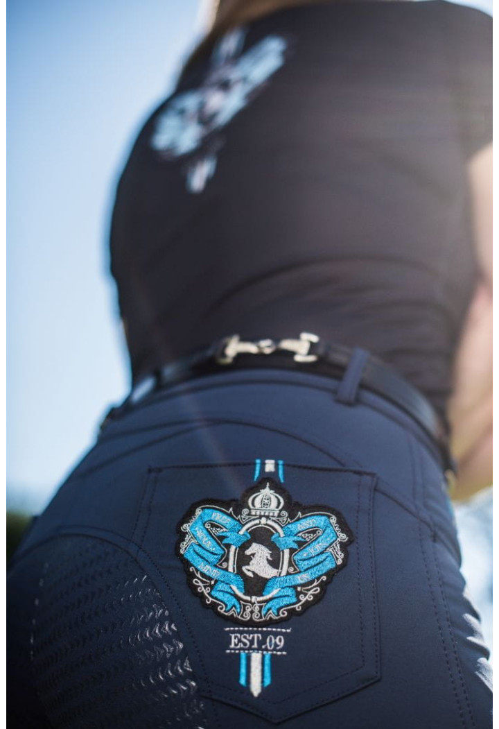 Pasek do spodni EQ.QUEEN Bits skórzany