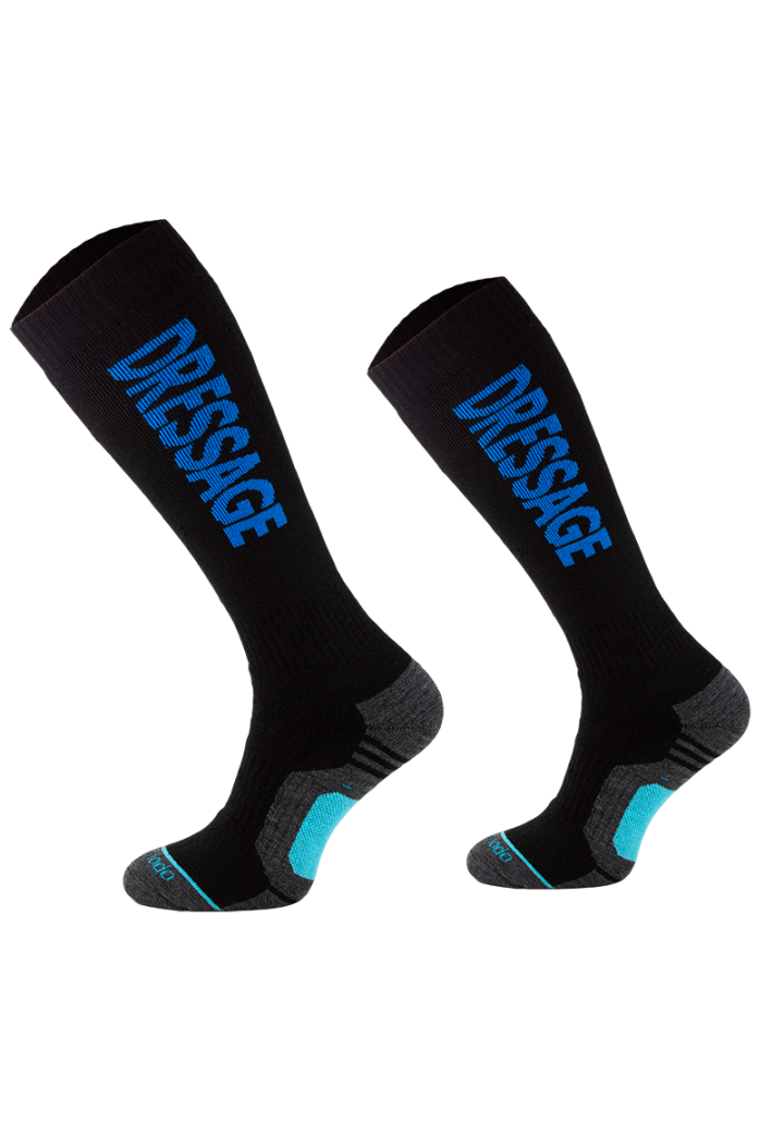 Skarpetki MONDO-CALZA Dressage wełniane zimowe