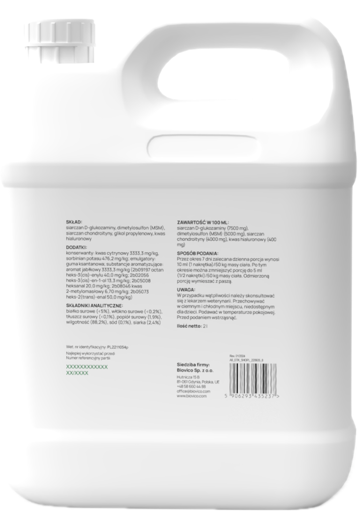 Suplement na stawy BIOVICO SizarolComplexHorse 2l