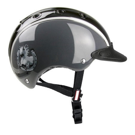 Kask CASCO Nori grey horseshoe shiny
