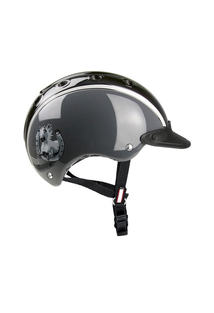 Kask CASCO Nori grey horseshoe shiny