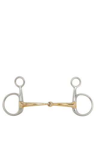 Wędzidło oliwka BR Baucher 16mm 1*łam 12,5