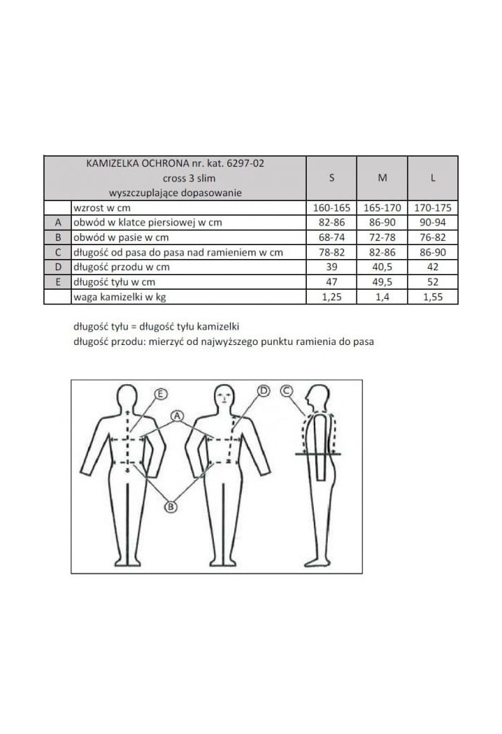 Kamizelka ochronna KOMPERDELL Cross Slim 3