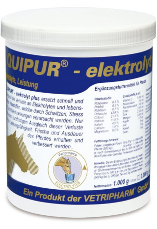 Elektrolity EQUIPUR Elektrolyt Plus 1000g