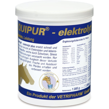 Elektrolity EQUIPUR Elektrolyt Plus 1000g
