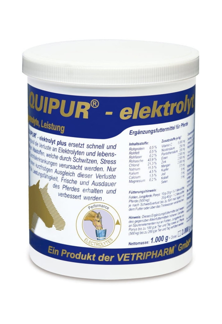Elektrolity EQUIPUR Elektrolyt Plus 1000g