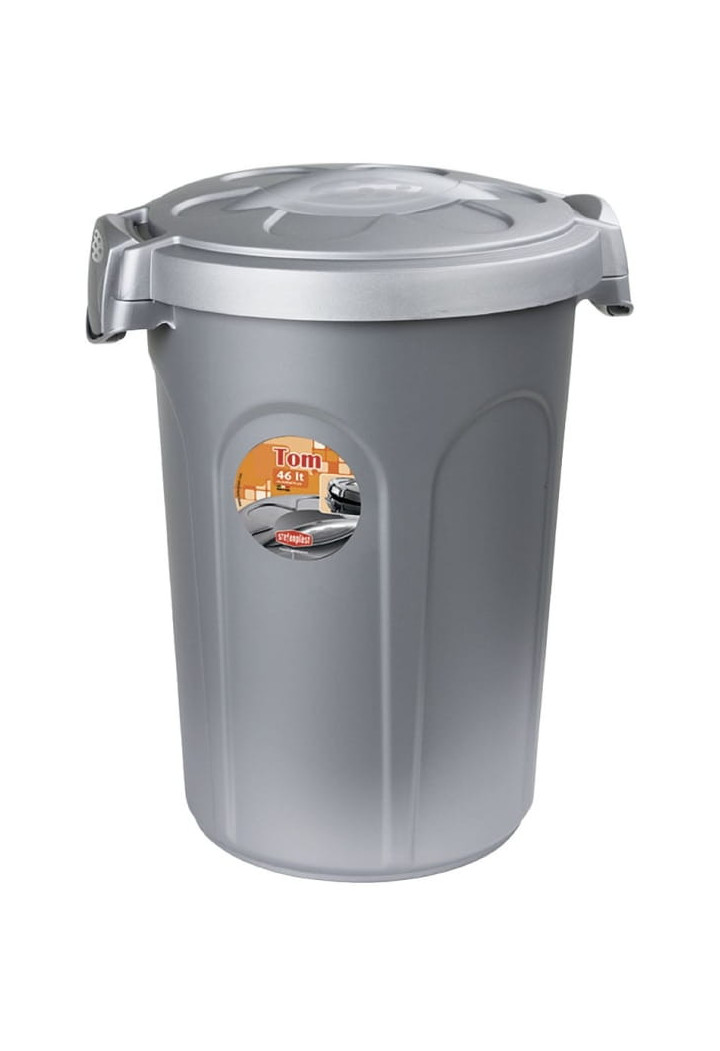 Pojemnik na paszę KERBL Tom 46l z pokrywą