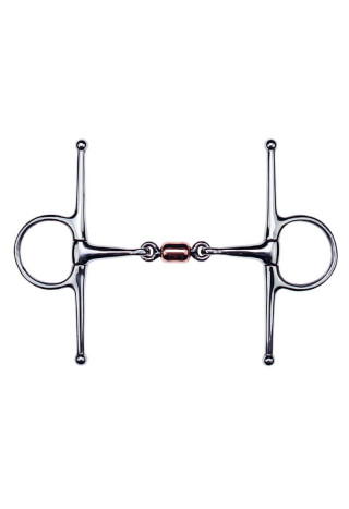 Wędzidło z/wąs FEELING Roller SS 2*łam