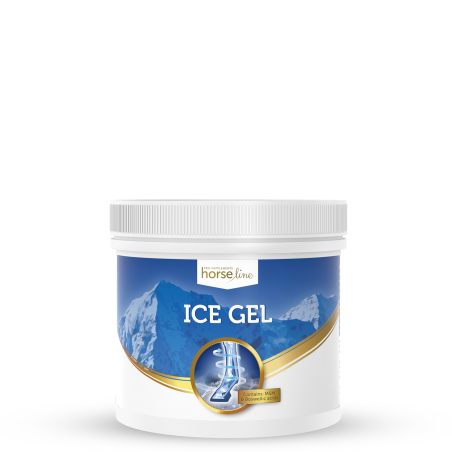 Żel chłodzący dla koni HORSE LINE Ice Gel 650ml | Sklep jeździecki Horse-Trade.pl