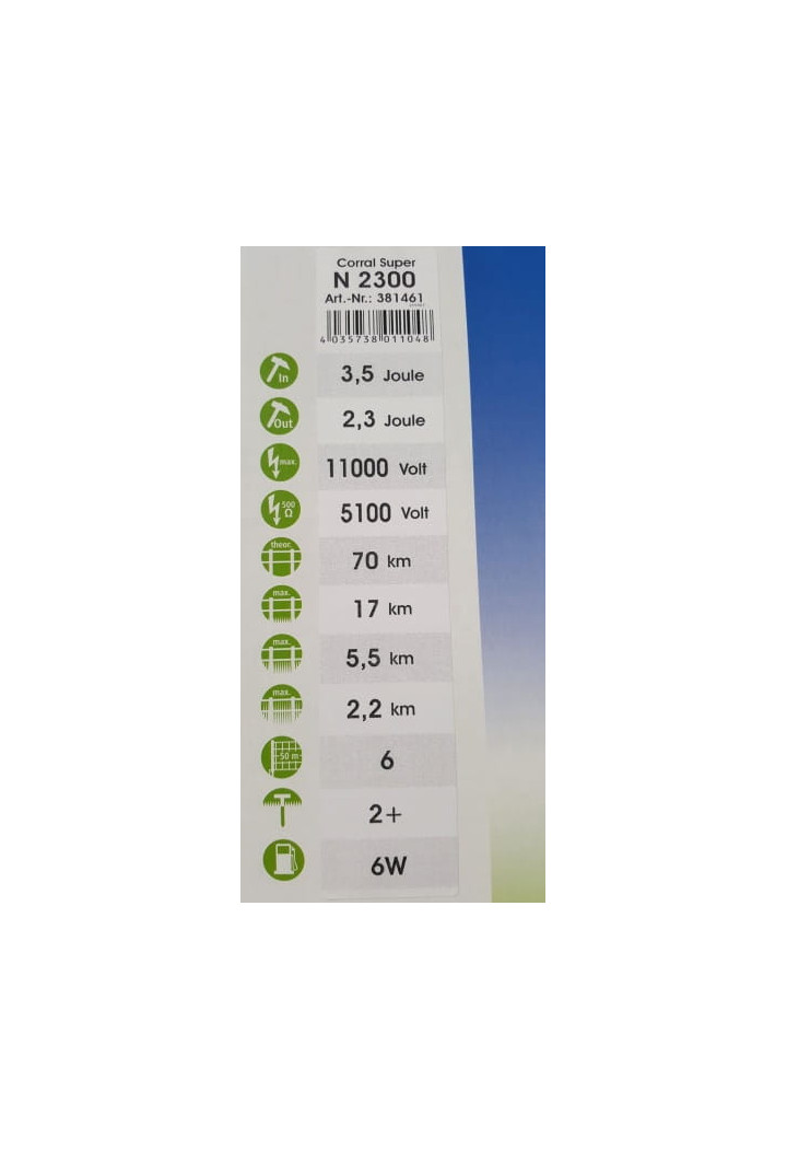 Elektryzator CORRAL N2300 381461