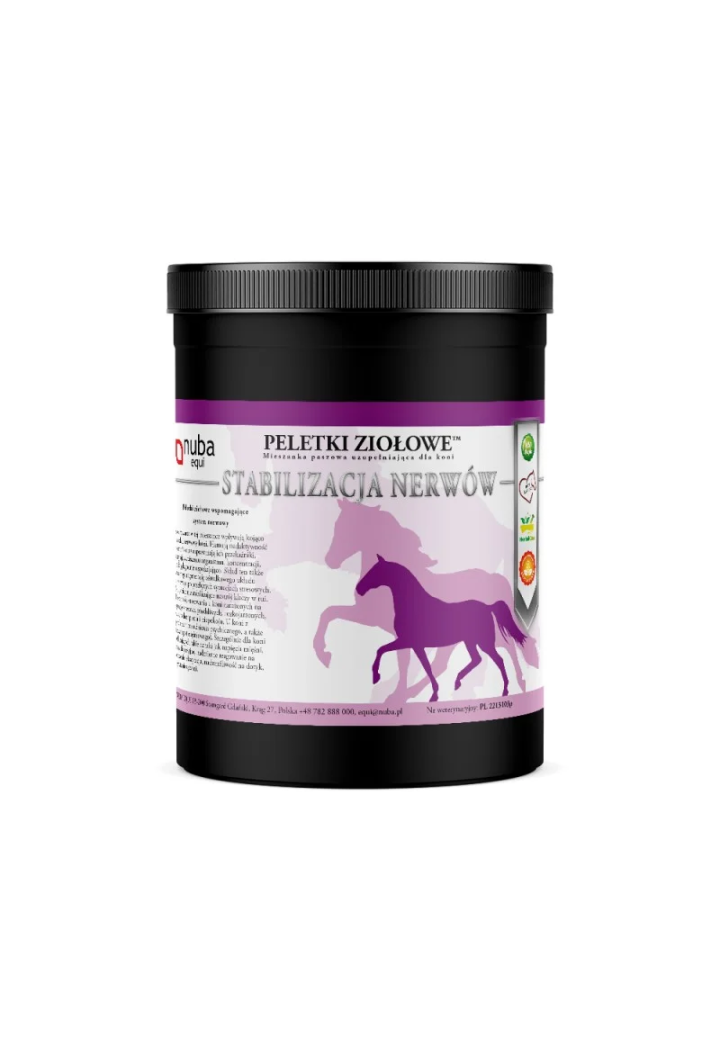 Peletki ziołowe NUBA EQUI Stabilizacja 1300g