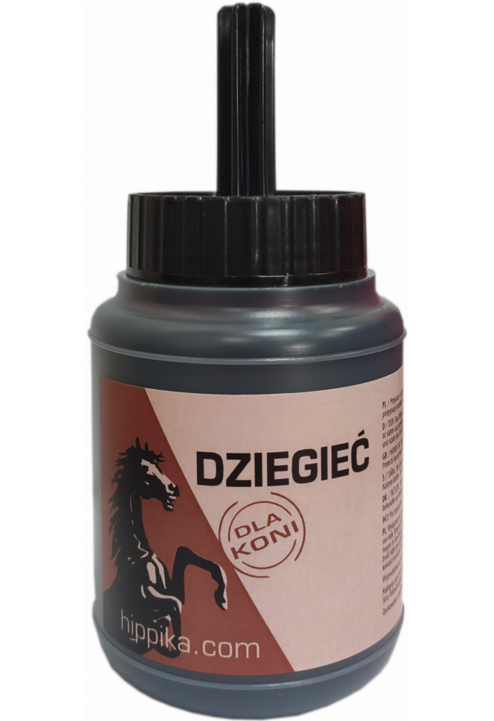 Dziegieć HIPPIKA z pędzlem 500ml
