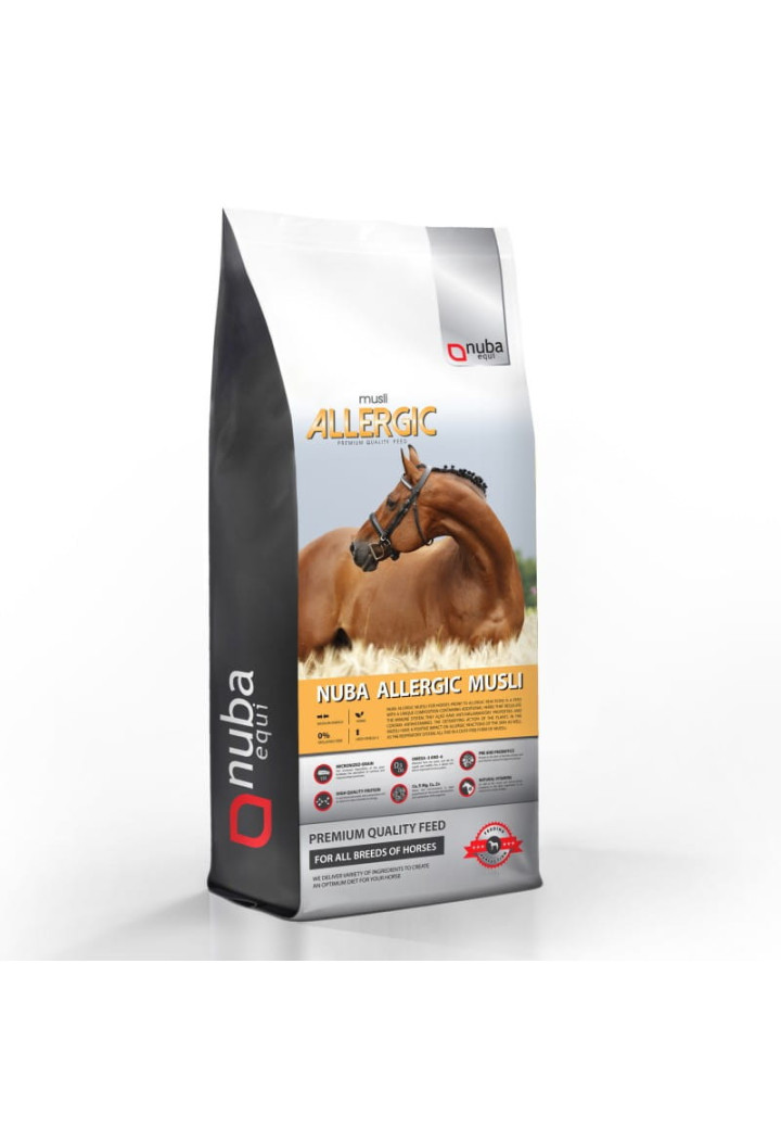 Pasza NUBA EQUI Allergic musli 20kg