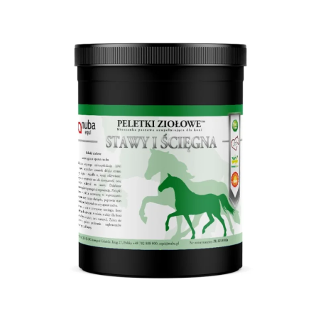 Peletki ziołowe NUBA EQUI Stawy i ścięgna 1300g