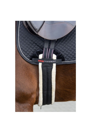 Popręg VS HKM Teddy z futerkiem