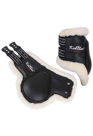 Ochraniacze KENTAUR MegaJump z futerkiem tył