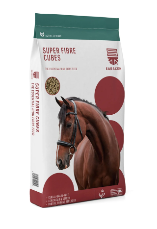 Pasza SARACEN Super Fibre Cubes granulat 20kg