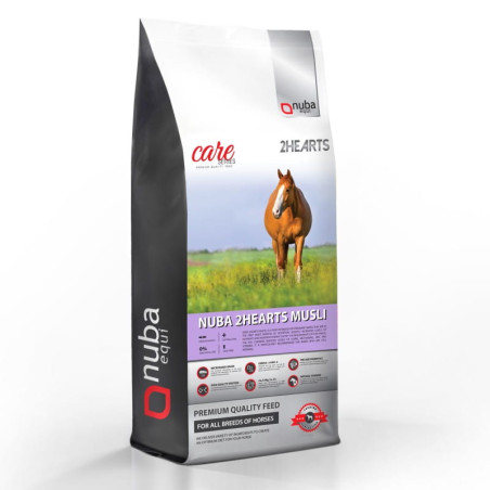 Pasza NUBA EQUI 2Hearts 2G musli 20kg