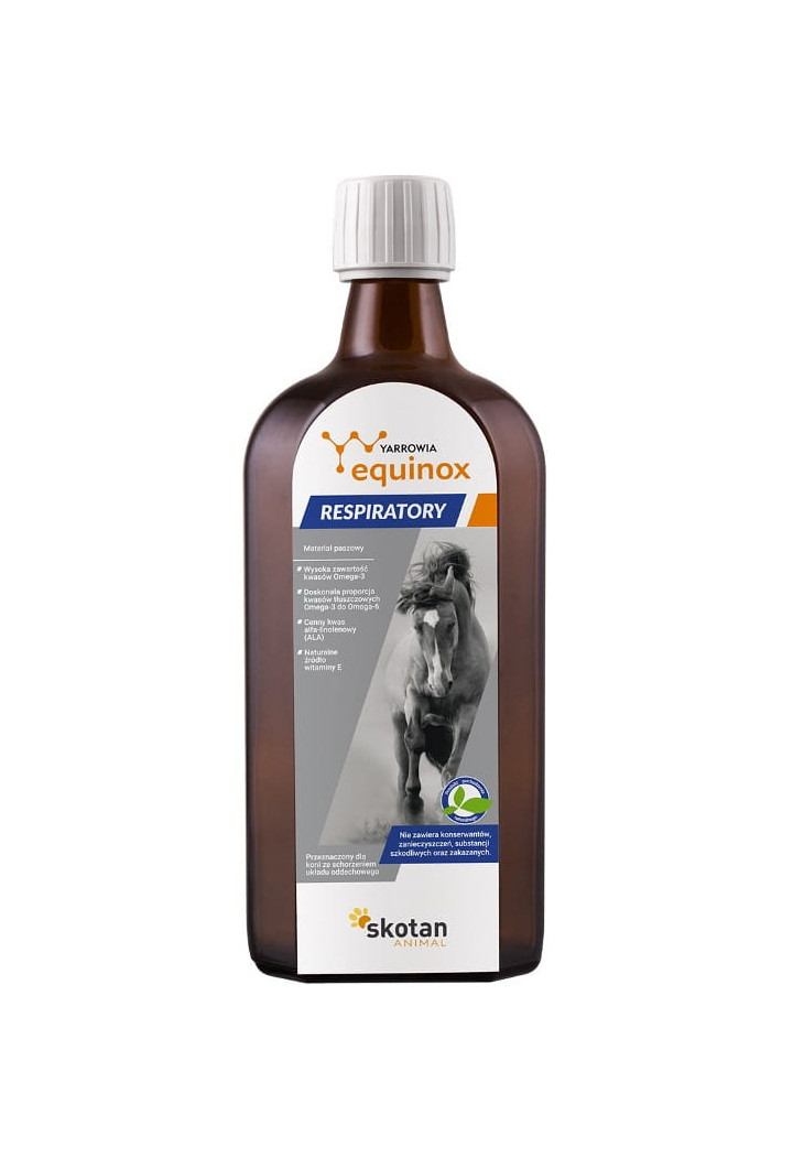 Preparat YARROWIA Equinox Respiratory 3x500ml