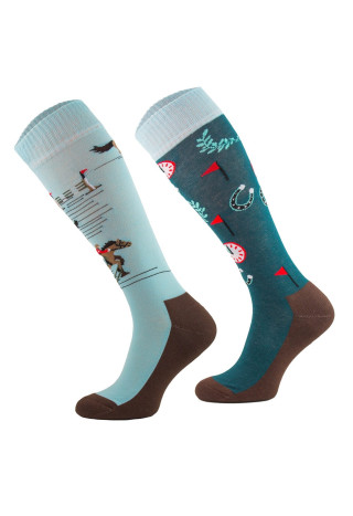 Skarpetki MONDO-CALZA Horse Jumping