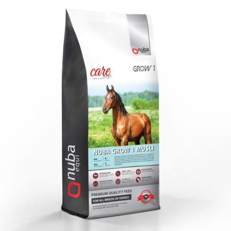 Pasza NUBA EQUI Grow1 2G musli 20kg