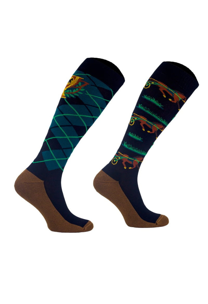 Skarpetki MONDO-CALZA Trotting Horses