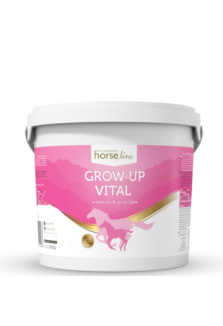 Witaminy i minerały HORSE LINE GrowUpVital 5000g